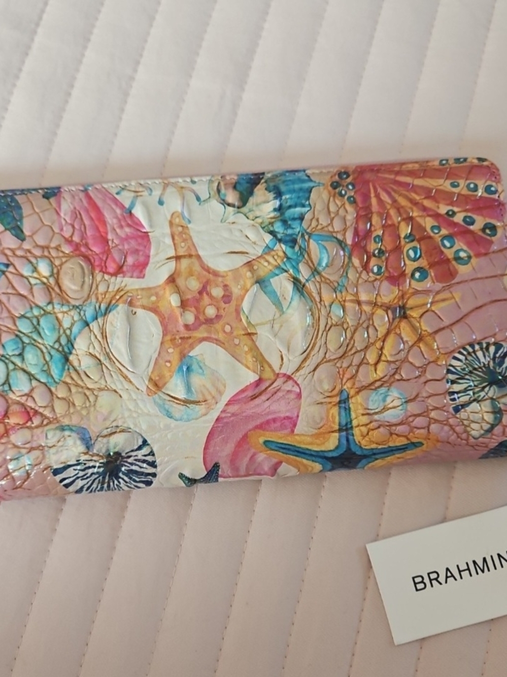 Brahmin Starlight Skyler Sealife Wallet/Wristlet